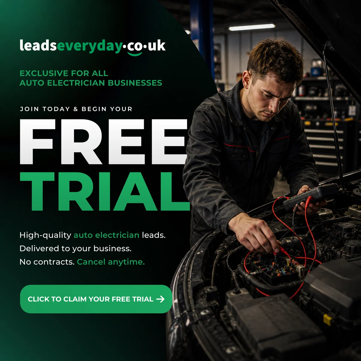 Leads Everyday free trial ad campaign, design 3